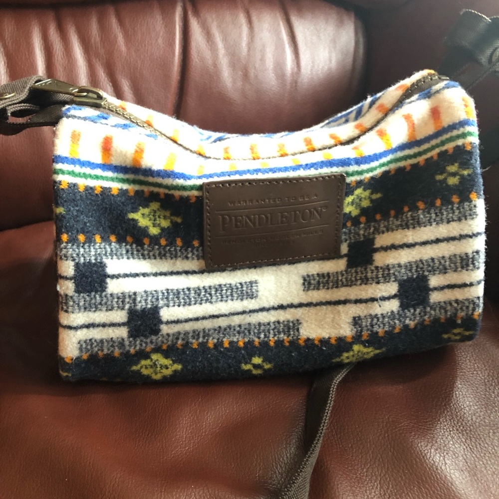 Pendleton wool purse